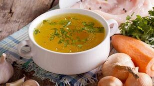 ukázkové menu pro pankreatitidu